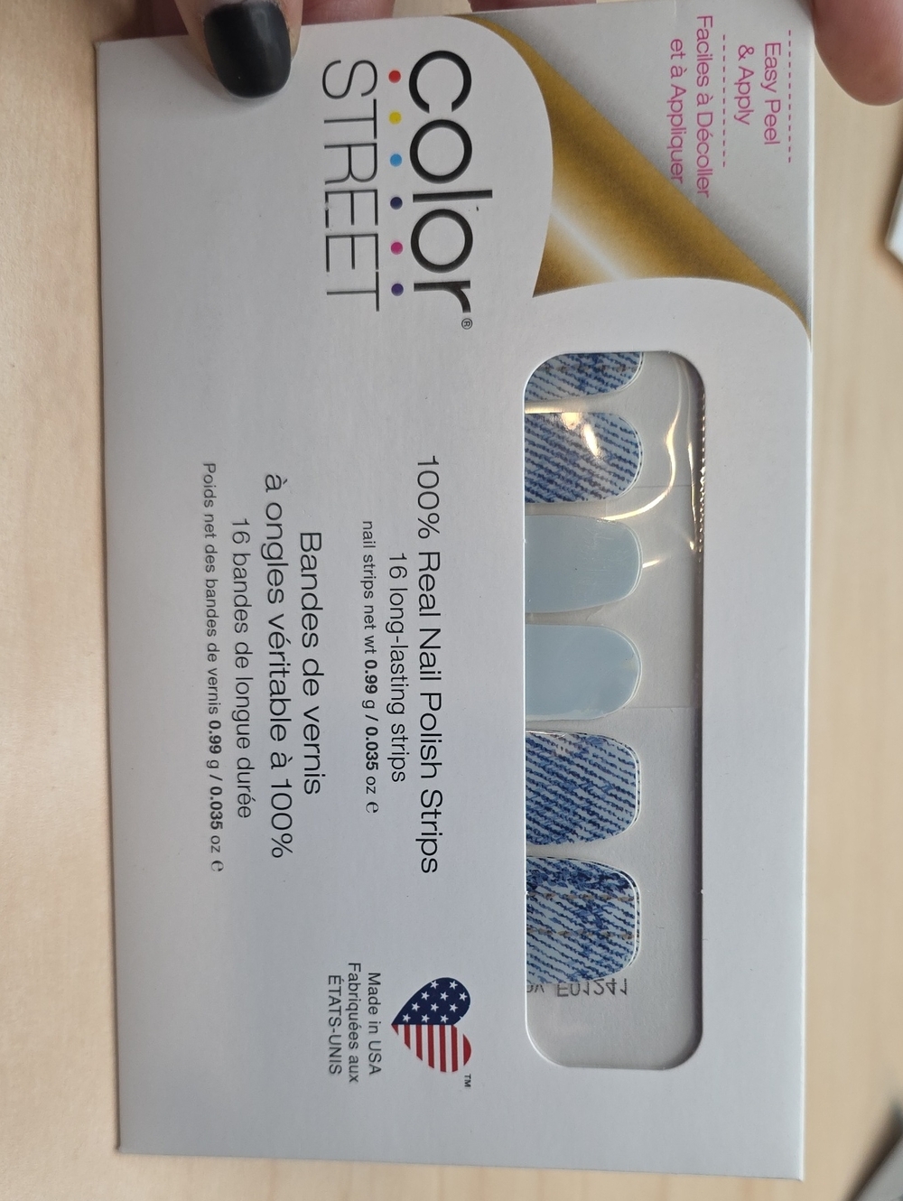 COLOR STREET Nail Strips New Special Edition, Blue Jean Baby Sealed